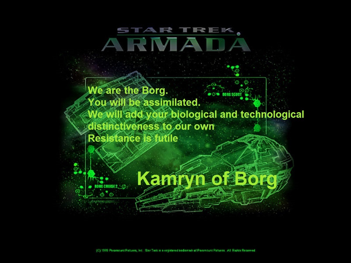 Kamryn of Borg Splash Page